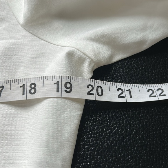 Tuckernuck POMANDER PLACE Ashlen Blouse White Long Sleeve Fit Flare Sz S NEW - Picture 12 of 15